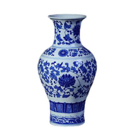 Kompatibelt porslin till Jahrriesnge white and blue vase cna0259  Kompatibelt porslin Jahrriesnge  till white and blue vase cna0259