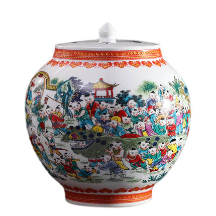Kompatibelt porslin till Jahrriesnge one hundred children vase cna0454  Kompatibelt porslin Jahrriesnge  till one hundred children vase cna0454