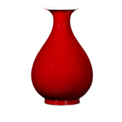 Kompatibelt porslin till Jahrriesnge crack glaze red vase cna0947  Kompatibelt porslin Jahrriesnge  till crack glaze red vase cna0947
