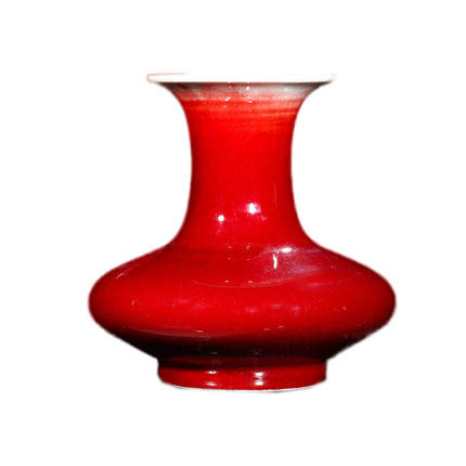 Kompatibelt porslin till Jahrriesnge crack glaze red vase cna0948  Kompatibelt porslin Jahrriesnge  till crack glaze red vase cna0948