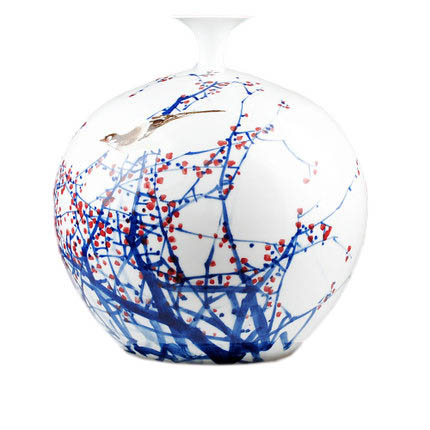 Kompatibelt porslin till Jahrriesnge flowers and birds vase cna1123  Kompatibelt porslin Jahrriesnge  till flowers and birds vase cna1123