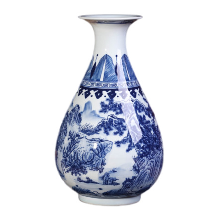 Kompatibelt porslin till Jahrriesnge landscape painting vase cna1222  Kompatibelt porslin Jahrriesnge  till landscape painting vase cna1222