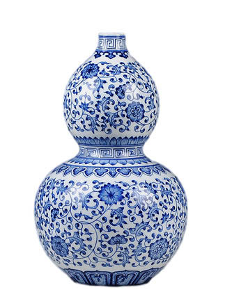 Kompatibelt porslin till Jahrriesnge gourd vase cna1293  Kompatibelt porslin Jahrriesnge  till gourd vase cna1293