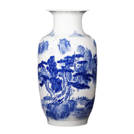 Kompatibelt porslin till Jahrriesnge landscape painting vase cna1326  Kompatibelt porslin Jahrriesnge  till landscape painting vase cna1326