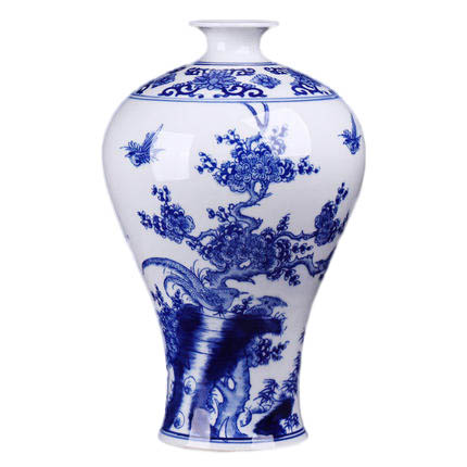 Kompatibelt porslin till Jahrriesnge blue and white vase cna1330  Kompatibelt porslin Jahrriesnge  till blue and white vase cna1330