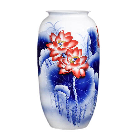 Kompatibelt porslin till Jahrriesnge lotus flower vase cna1357  Kompatibelt porslin Jahrriesnge  till lotus flower vase cna1357