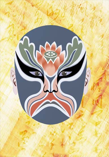 Kompatibelt Porträtt till Jahrriesnge Peking Opera lpf08527  Kompatibelt Porträtt Jahrriesnge  till Peking Opera lpf08527