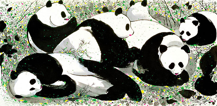 Kompatibelt Landskap till JAHRRIESNGE panda lpf09208  Kompatibelt Landskap JAHRRIESNGE  till panda lpf09208