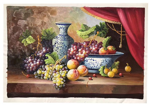 Kompatibelt Fortfarande liv till Jahrriesnge vase-fruits-lpg0877  Kompatibelt Fortfarande liv Jahrriesnge  till vase-fruits-lpg0877