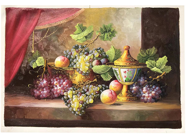 Kompatibelt Fortfarande liv till Jahrriesnge vase-fruits-lpg0880  Kompatibelt Fortfarande liv Jahrriesnge  till vase-fruits-lpg0880