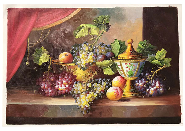 Kompatibelt Fortfarande liv till Jahrriesnge vase-fruits-lpg0881  Kompatibelt Fortfarande liv Jahrriesnge  till vase-fruits-lpg0881