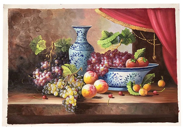 Kompatibelt Fortfarande liv till Jahrriesnge vase-fruits-lpg0882  Kompatibelt Fortfarande liv Jahrriesnge  till vase-fruits-lpg0882