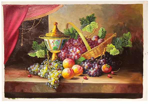 Kompatibelt Fortfarande liv till Jahrriesnge vase-fruits-lpg0883  Kompatibelt Fortfarande liv Jahrriesnge  till vase-fruits-lpg0883
