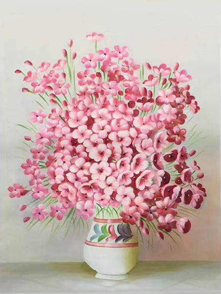 Kompatibelt Fortfarande liv till Jahrriesnge pink-flower-lpg0889  Kompatibelt Fortfarande liv Jahrriesnge  till pink-flower-lpg0889