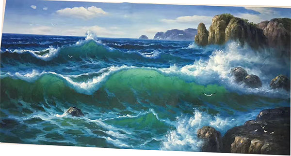 Kompatibelt Landskap till JAHRRIESNGE choppy-surf-lpg1062  Kompatibelt Landskap JAHRRIESNGE  till choppy-surf-lpg1062