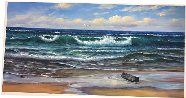 Kompatibelt Landskap till JAHRRIESNGE choppy-surf-lpg1066  Kompatibelt Landskap JAHRRIESNGE  till choppy-surf-lpg1066