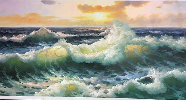 Kompatibelt Landskap till JAHRRIESNGE choppy-surf-lpg1071  Kompatibelt Landskap JAHRRIESNGE  till choppy-surf-lpg1071