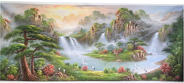 Kompatibelt Landskap till JAHRRIESNGE waterfall-lpg1192  Kompatibelt Landskap JAHRRIESNGE  till waterfall-lpg1192