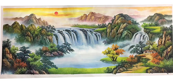 Kompatibelt Landskap till JAHRRIESNGE waterfall-lpg1198  Kompatibelt Landskap JAHRRIESNGE  till waterfall-lpg1198