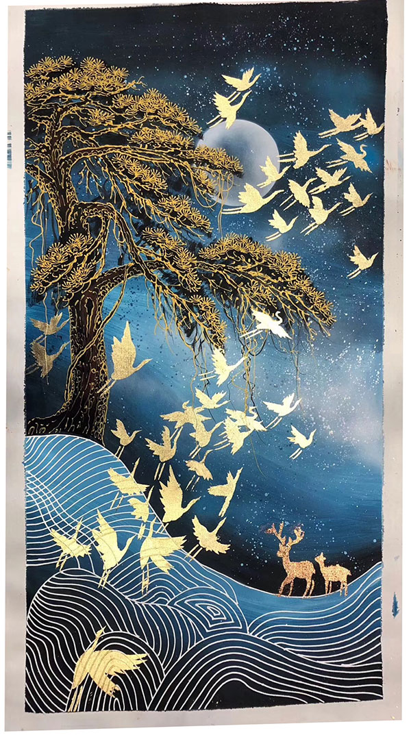 Kompatibelt Landskap till JAHRRIESNGE birds-moon-and-tree-lpg1467  Kompatibelt Landskap JAHRRIESNGE  till birds-moon-and-tree-lpg1467