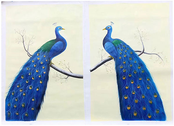 Kompatibelt djur Jahrriesnge  till mixed-peacock-lpg1549 