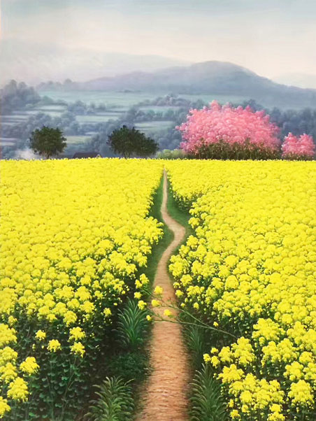 Kompatibelt Landskap till JAHRRIESNGE yellow-flowers-lpg1708  Kompatibelt Landskap JAHRRIESNGE  till yellow-flowers-lpg1708