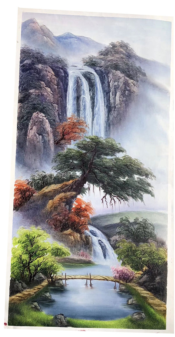 Kompatibelt Landskap till JAHRRIESNGE waterfall-lpg1765  Kompatibelt Landskap JAHRRIESNGE  till waterfall-lpg1765