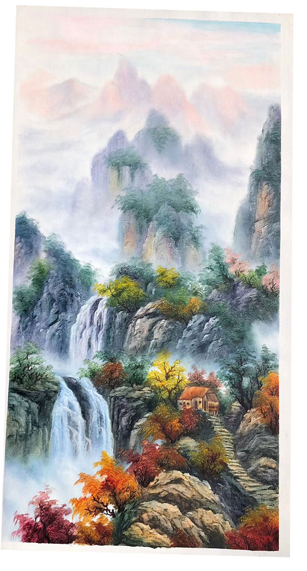 Kompatibelt Landskap till JAHRRIESNGE waterfall-lpg1787  Kompatibelt Landskap JAHRRIESNGE  till waterfall-lpg1787