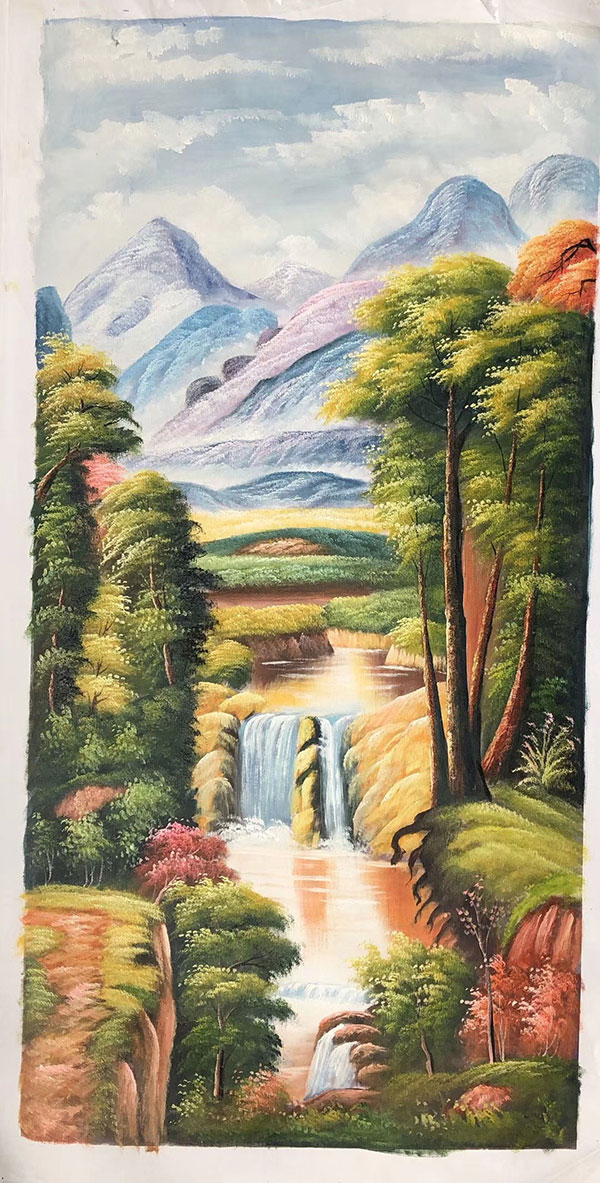 Kompatibelt Landskap till JAHRRIESNGE waterfall-lpg1853  Kompatibelt Landskap JAHRRIESNGE  till waterfall-lpg1853