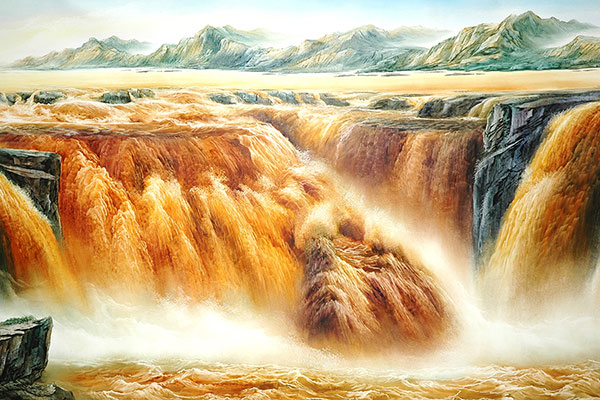 Kompatibelt Landskap till JAHRRIESNGE waterfall lpg2454  Kompatibelt Landskap JAHRRIESNGE  till waterfall lpg2454