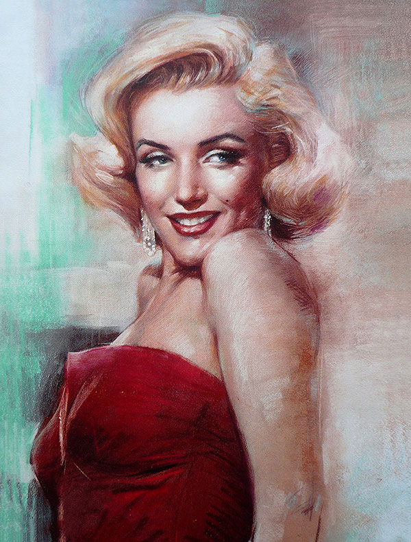 Kompatibelt Porträtt till Jahrriesnge Marilyn Monroe lpg2646  Kompatibelt Porträtt Jahrriesnge  till Marilyn Monroe lpg2646