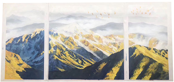 Kompatibelt djur till Jahrriesnge mixed birds and mountains lpg2696  Kompatibelt djur Jahrriesnge  till mixed birds and mountains lpg2696